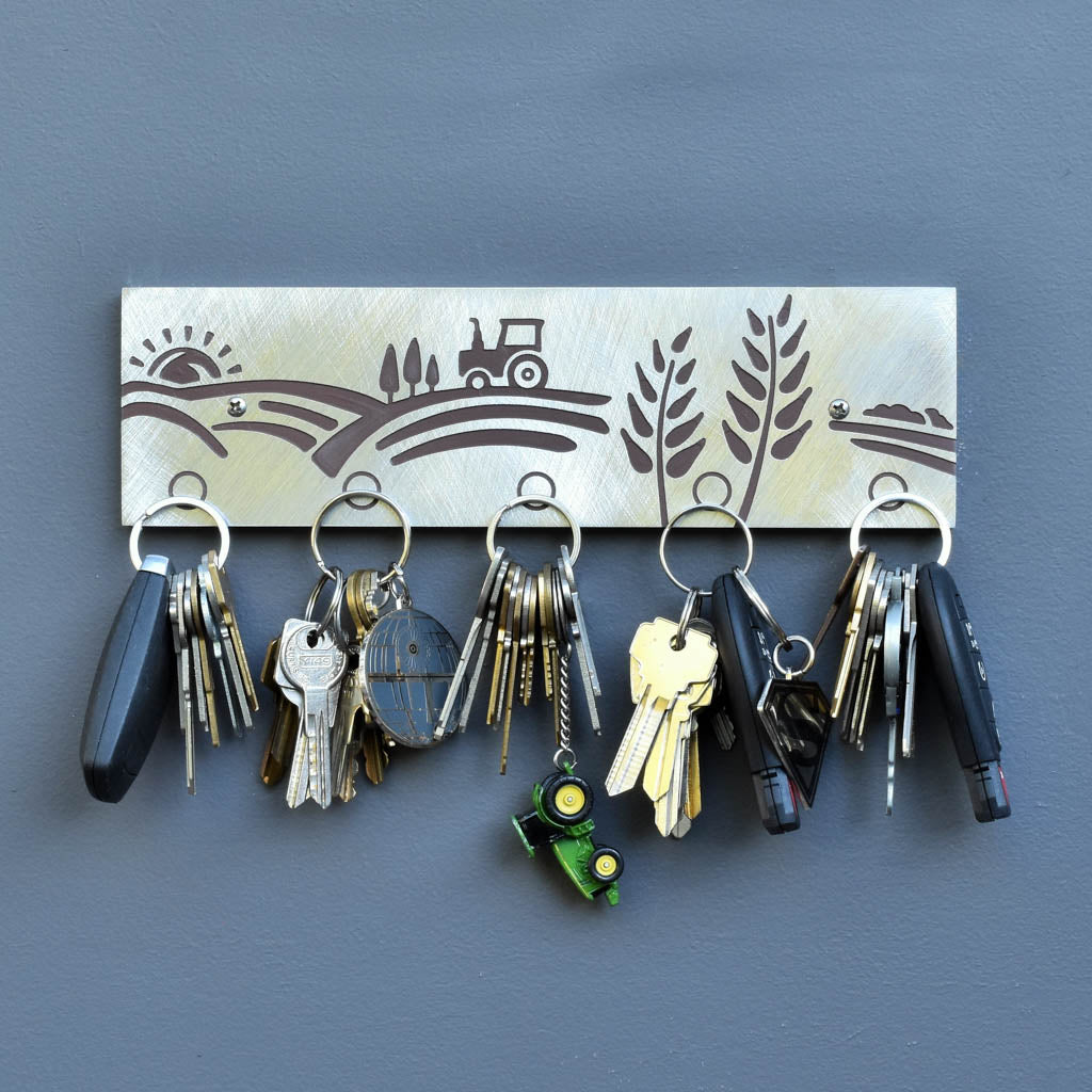 Farm Magnetic Key Holder