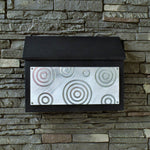 Bullseye Wall Mount Mailbox - Horizontal