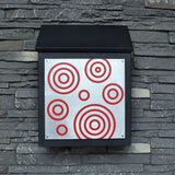 Bullseye Wall Mount Mailbox - Vertical