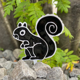 Squirrel Garden Art