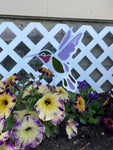 Hummingbird Garden Art