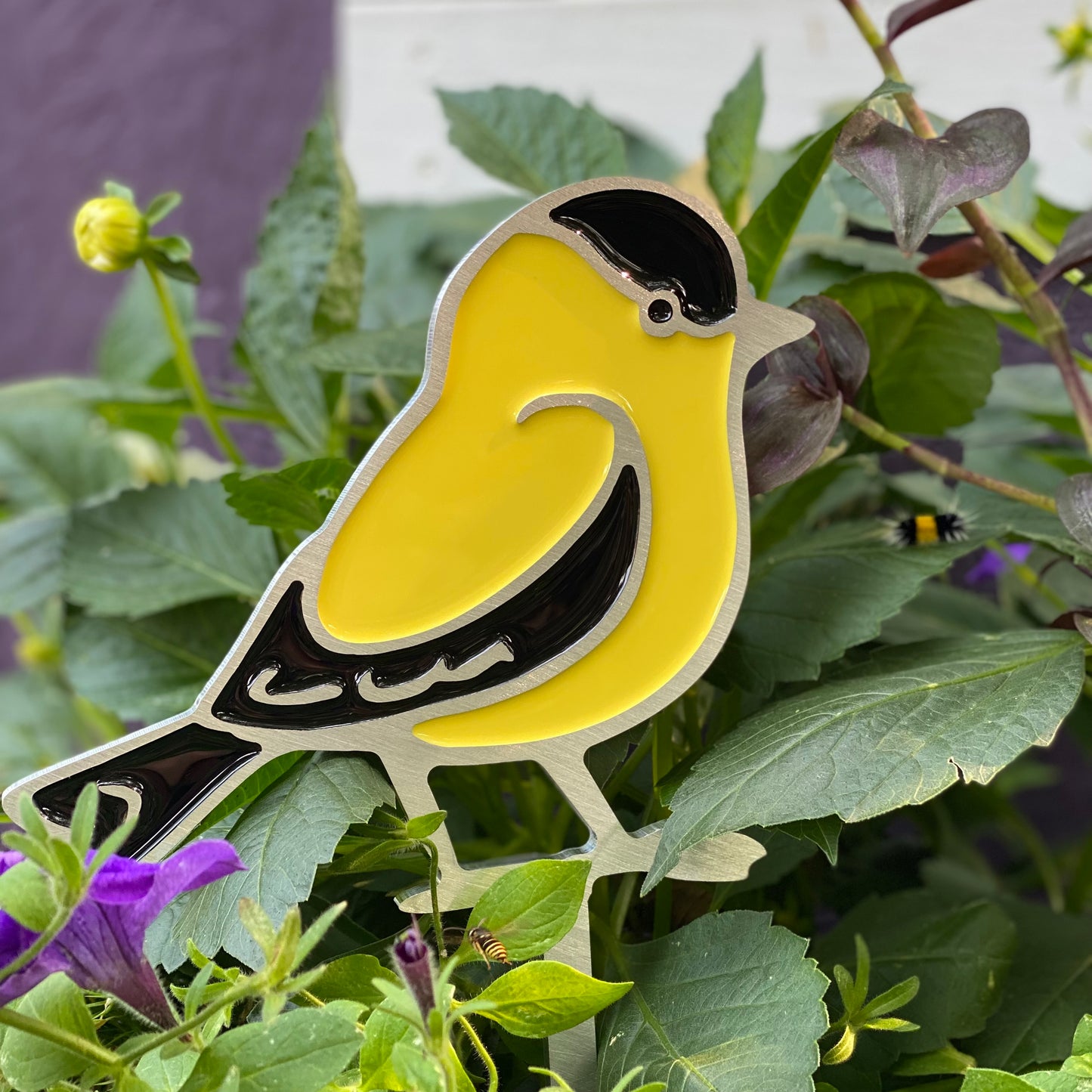 Goldfinch Garden Art