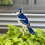 Blue Jay Garden Art