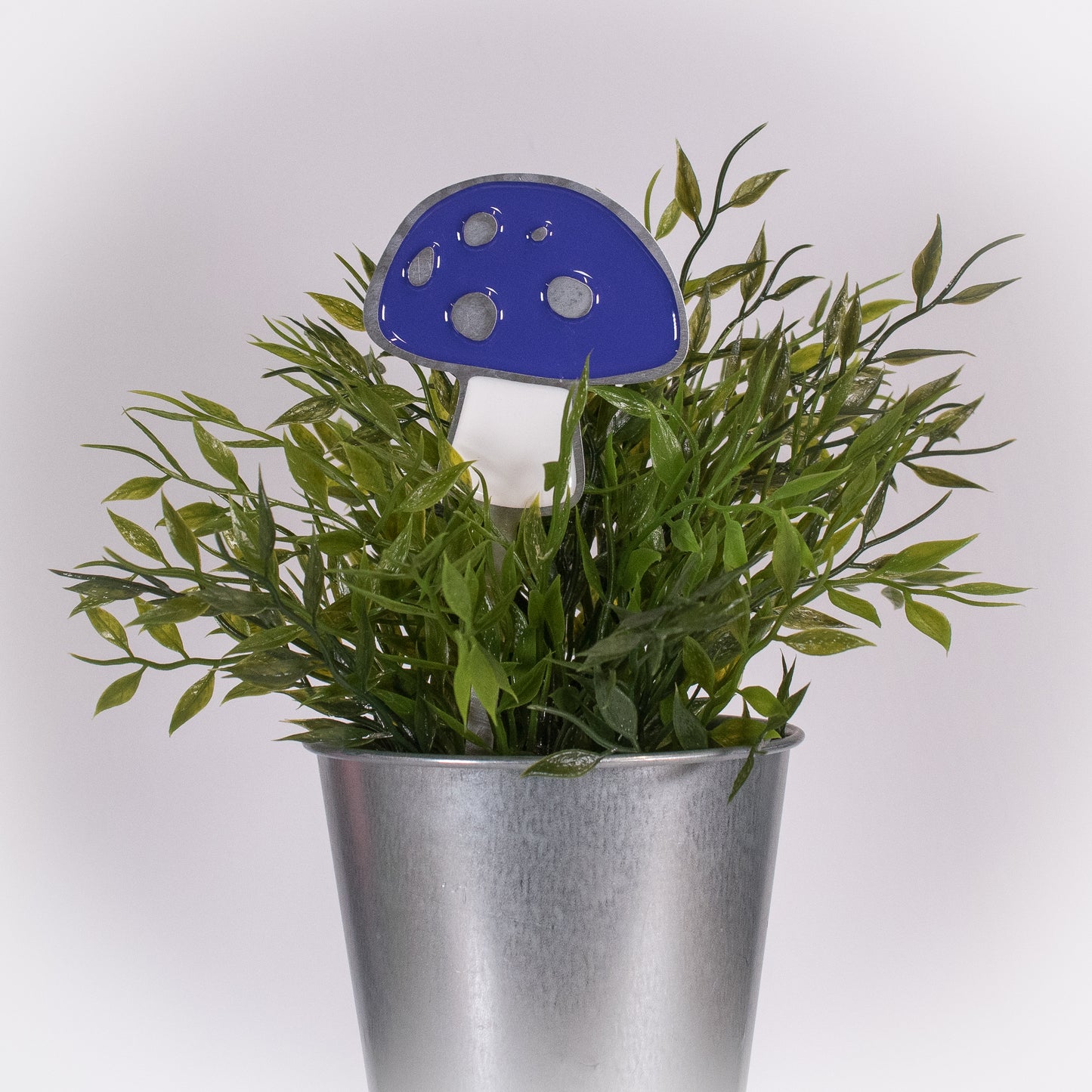 Mushroom Planter Poke Purple