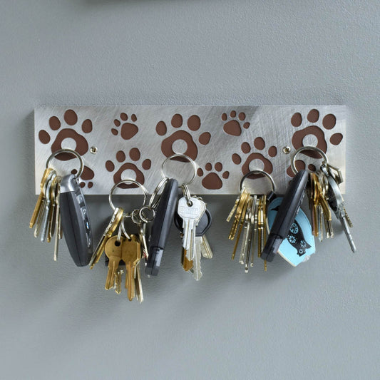 Paw Print Magnetic Key Holder