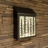 Sitka Spruce Wall Mount Mailbox