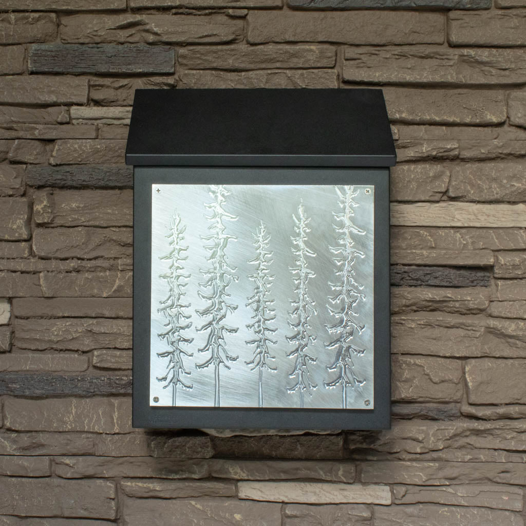 Sitka Spruce Wall Mount Mailbox