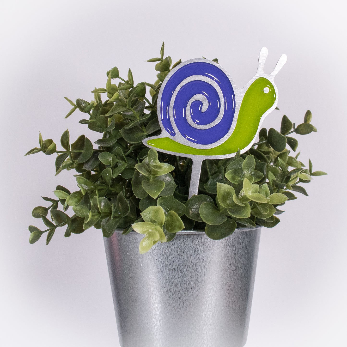 Snail Planter Poke Purple