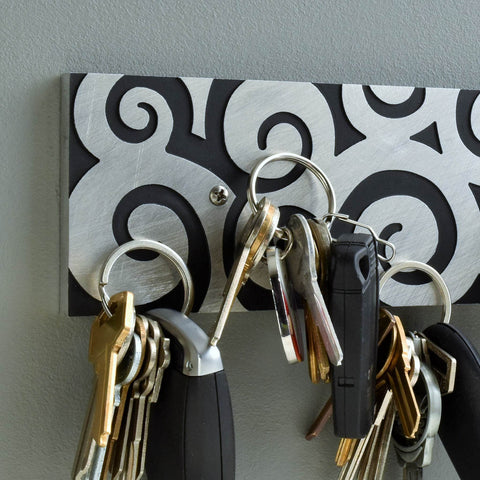 Spiral Magnetic Key Holder – Modish Metal Art