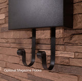 Dragonfly Wall Mount Mailbox - Vertical